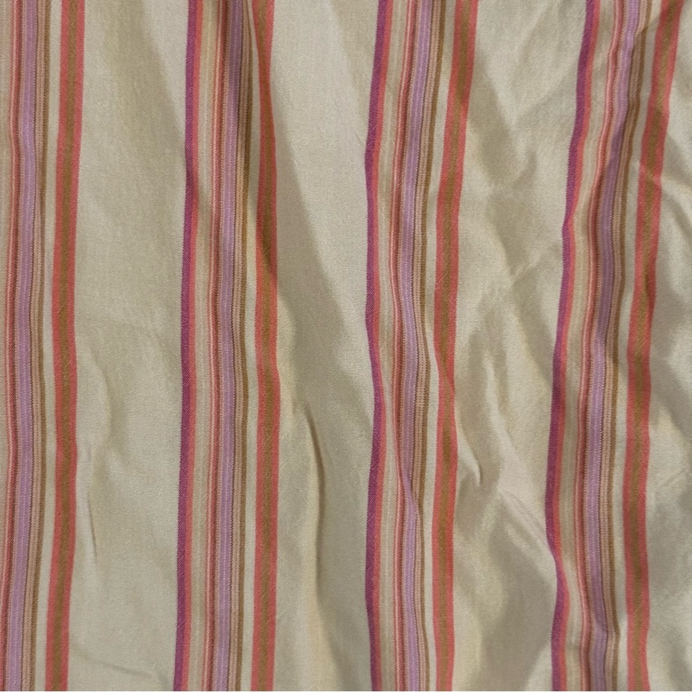 American Eagle Outfitters Pink and Cream Striped Pants Womens Size S - Picture 6 of 6